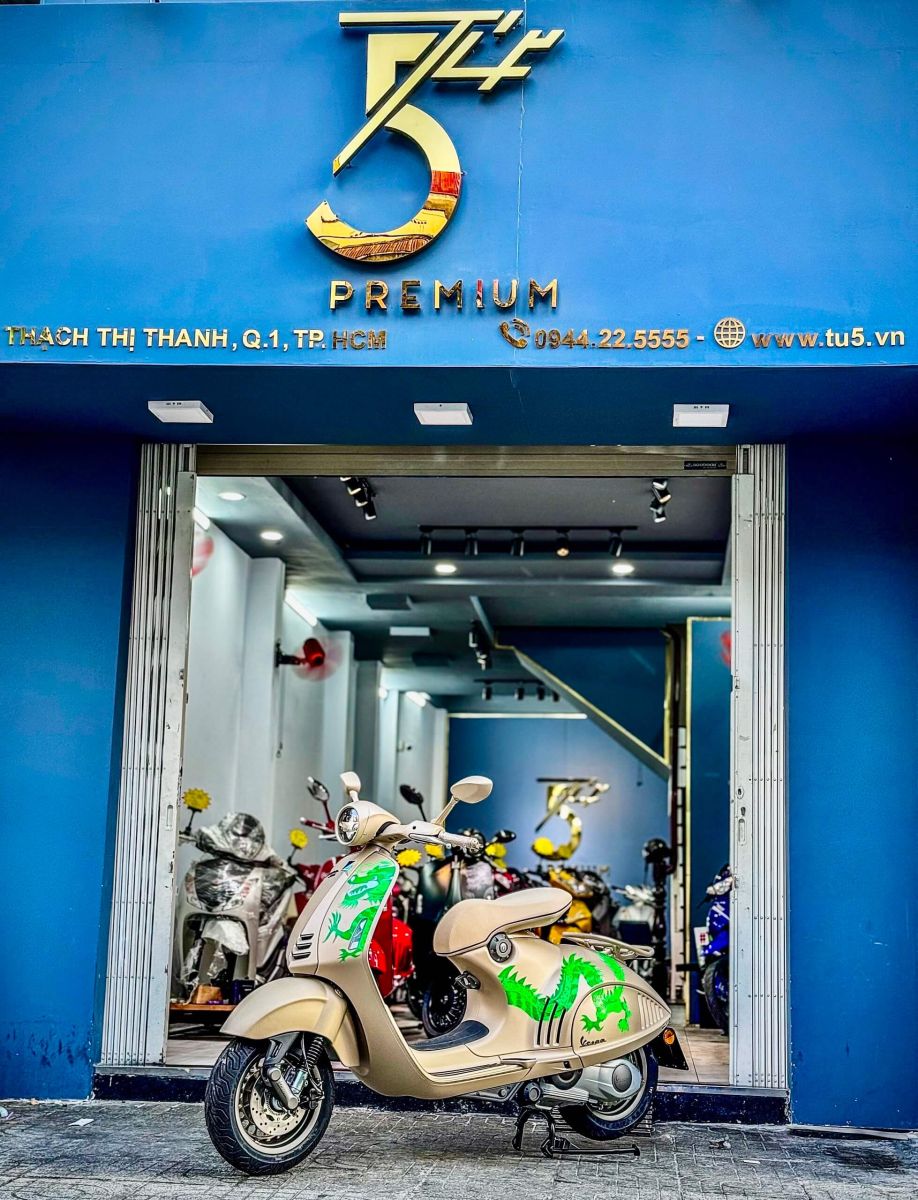 Cửa hàng chuyên xe Vespa cũ, Vespa cổ Tứ 5 Premium uy tín TPHCM